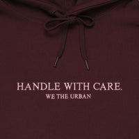 Handle With Care Hoodie (Maroon)